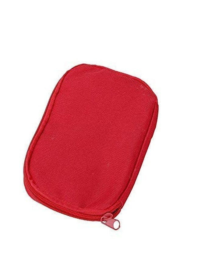 Vroxy Mini Small First Aid Kit Mini First Aid Kit Travel Pouch Emergency First Aid Kit Pouch Medical Bag for Emergency Survival First Aid Kit Outdoor Travel Pouch - Image 4